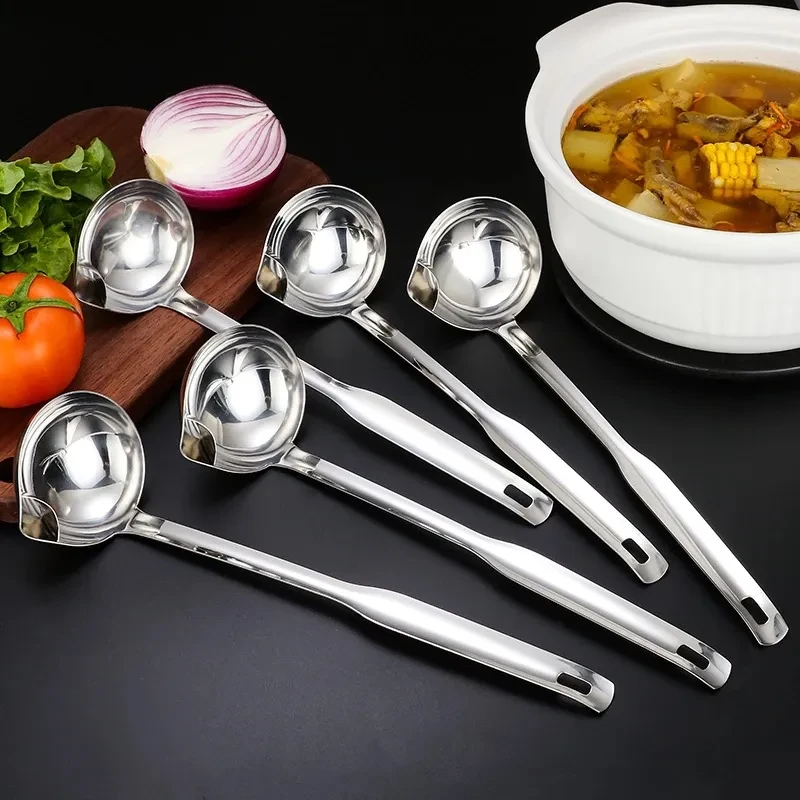 Stainless Steel Grease Fat Separator Spoon