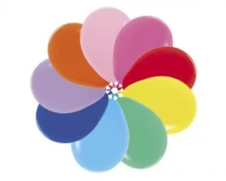 Sempertex 45cm Fashion Assorted Latex Balloons, 6pk