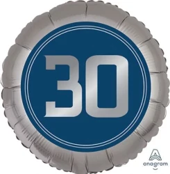 45cm Standard Balloon XL Happy Birthday Man 30