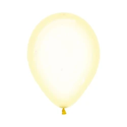 Balloon 30cm Crystal Pastel Yellow 321   (Pack of 100)