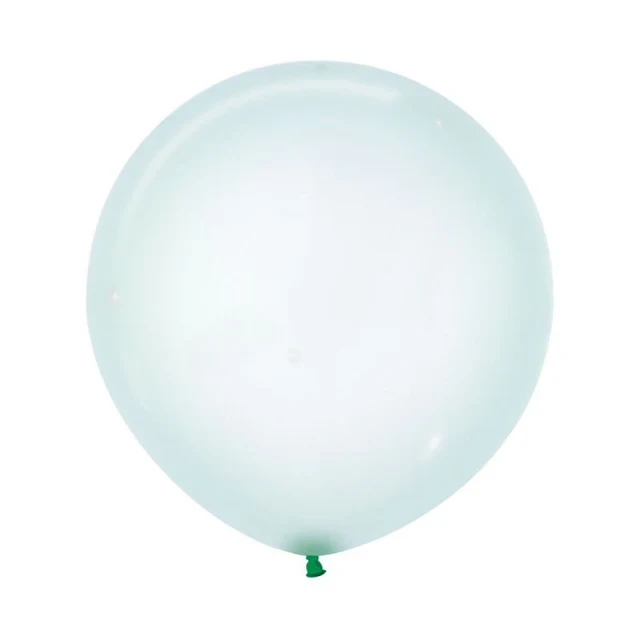 Balloon 60cm Crystal Pastel Green 331 (Pack of 3)