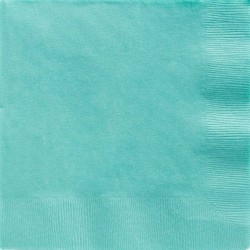 Beverage Napkins - Robin's-Egg Blue (20 units) - Pack of 20