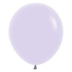 Sempertex 45cm Pastel Matte Lilac Latex Balloons  6PK - Pack of 6