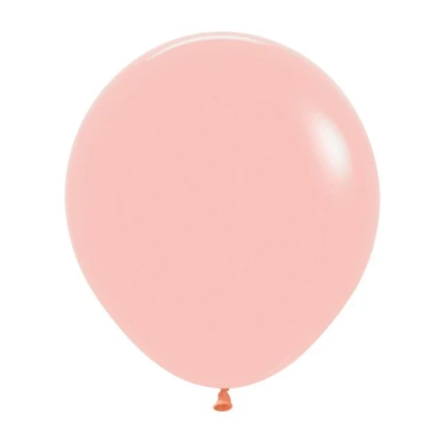 Sempertex 45cm Pastel Matte Melon Latex Balloons - 6PK