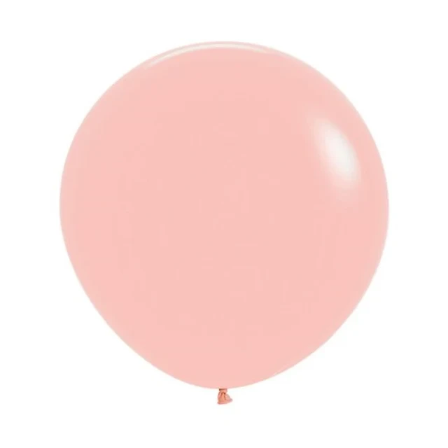 Sempertex 60cm Pastel Matte Melon Latex Balloons - 3PK