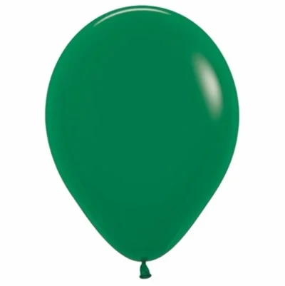 12cm Standard Forest Green Latex Balloons - Pack of 50