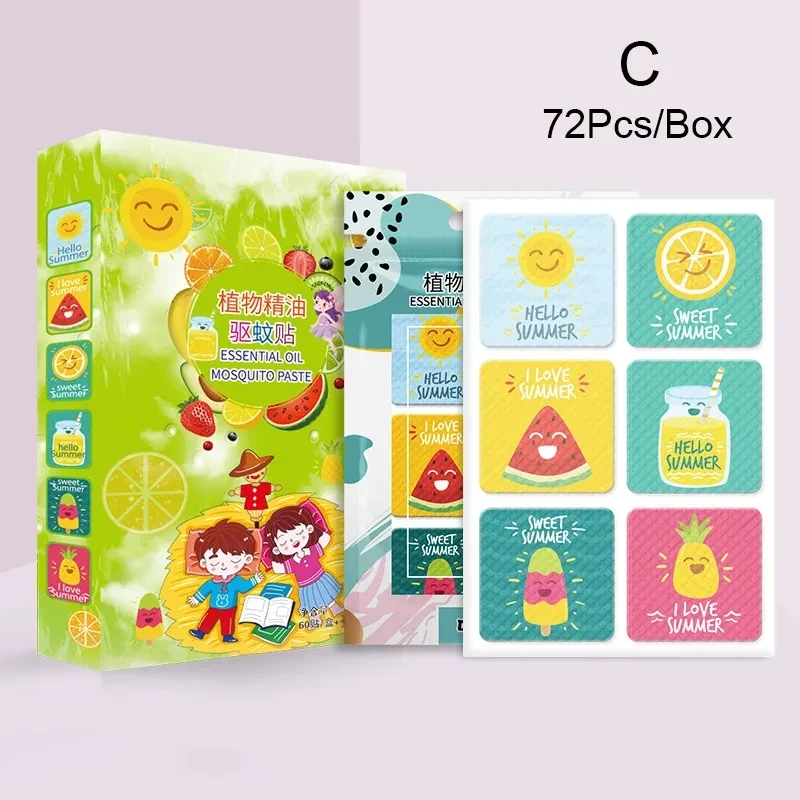 Natural Mosquito Repellent Patches Stickers