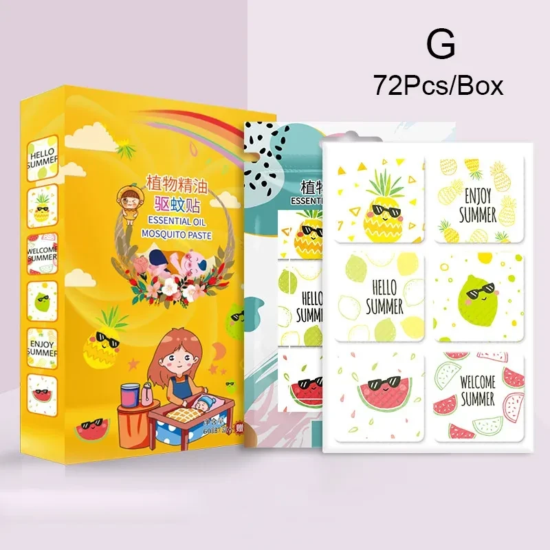 Natural Mosquito Repellent Patches Stickers