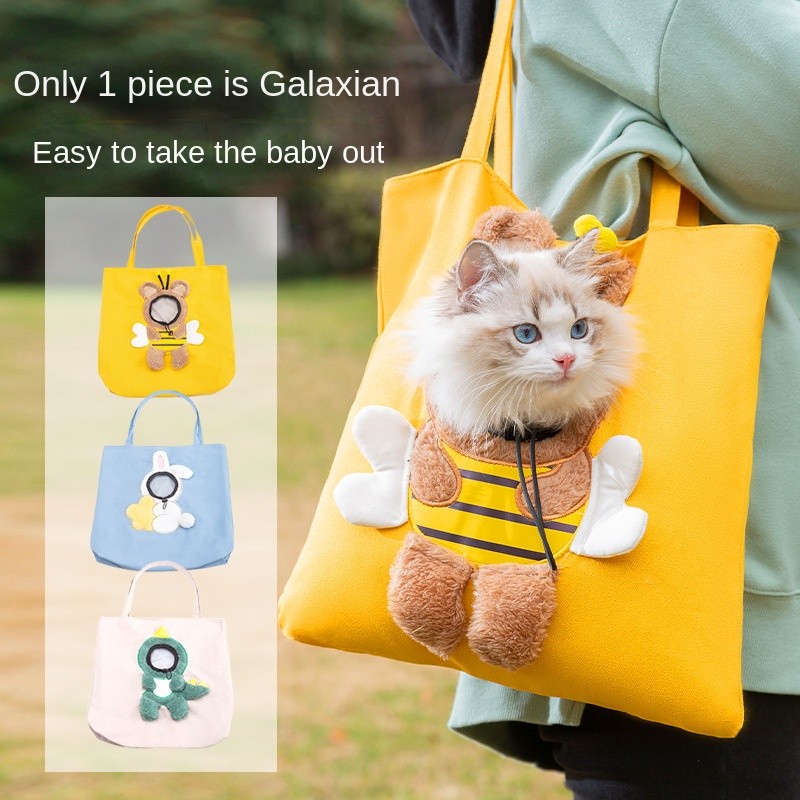 Bee Cat Carrier Bag