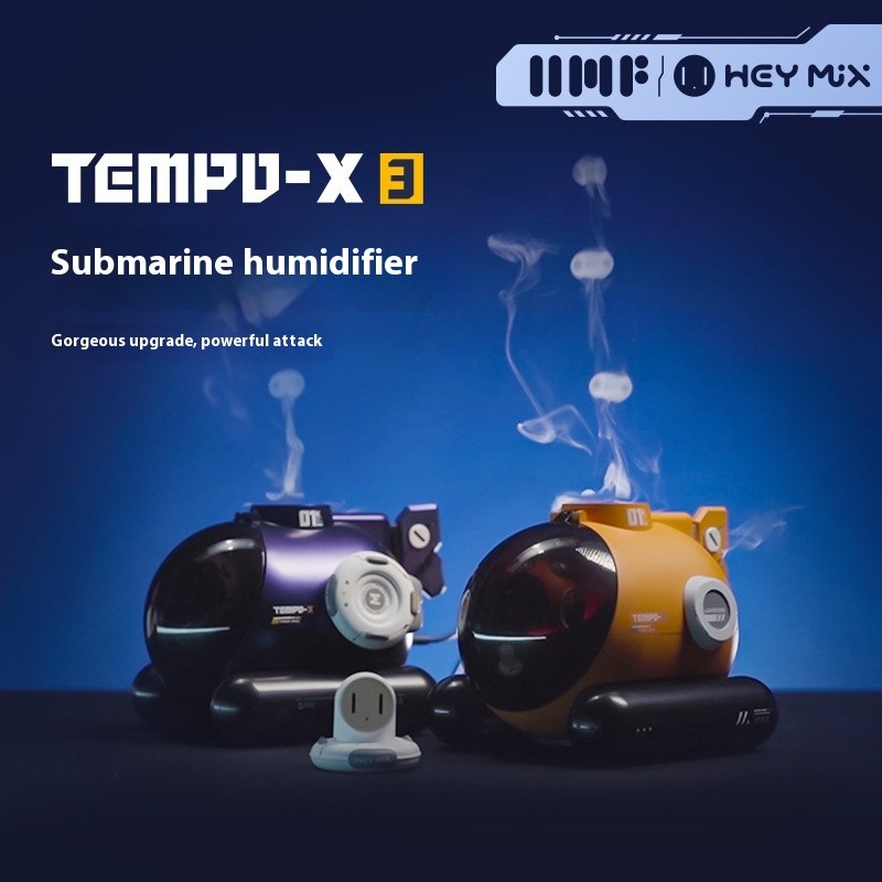 Submarine Humidifier with Sound & Remote Control