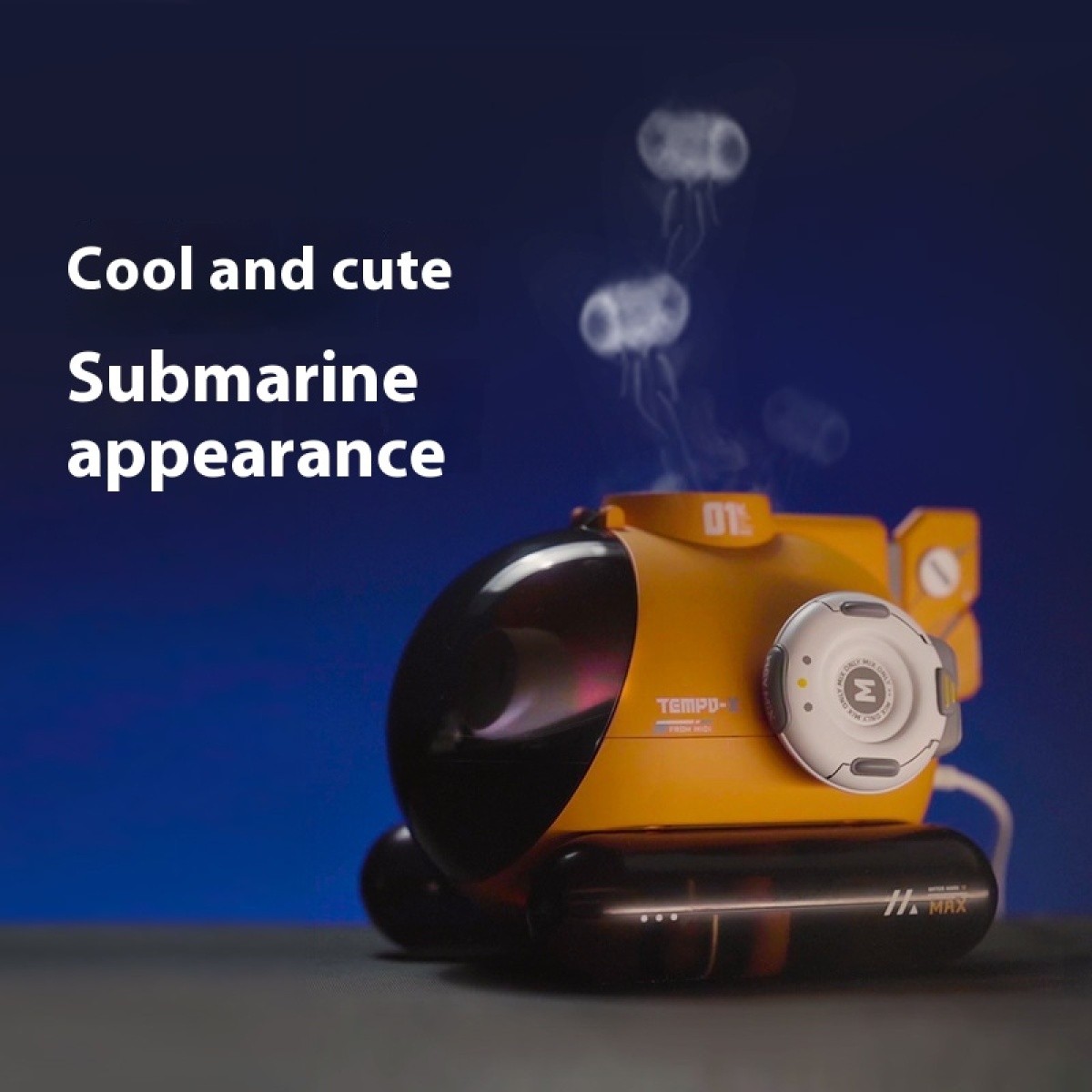 Submarine Humidifier with Sound & Remote Control