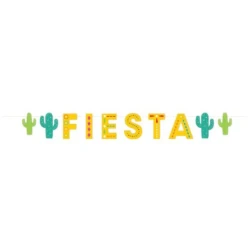 Fiesta Letter Banner & Cactus
