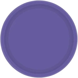 Paper Plates 23cm Round 20CT - New Purple NPC - Set of 20