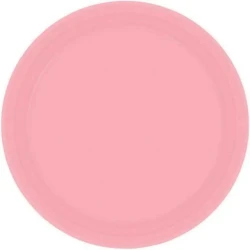 Paper Plates 23cm Round 20CT - New Pink  - Pack of 20