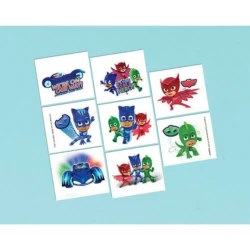 PJ Masks Tattoos - Pack of 8
