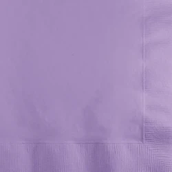 Luscious Lavender Beverage Napkins - Pack of 50