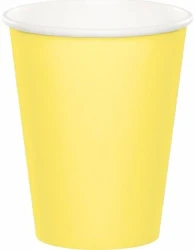 Mimosa Yellow Cups Yellow 266ml - Pack of 24