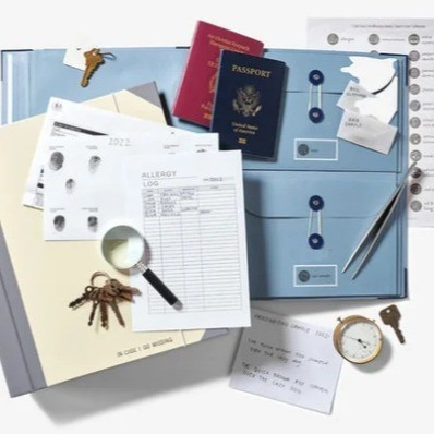 “In Case I Go Missing” Binder