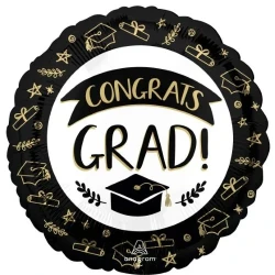 45cm Standard HX Congrats Grad Sketched