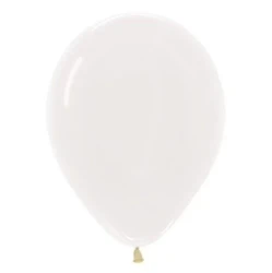 Sempertex 30cm Crystal Clear Latex Balloons - Pack of 50