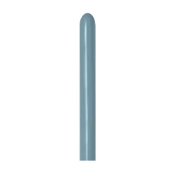 Sempertex 260T Pastel Dusk Blue Latex Balloons - Pack of 100