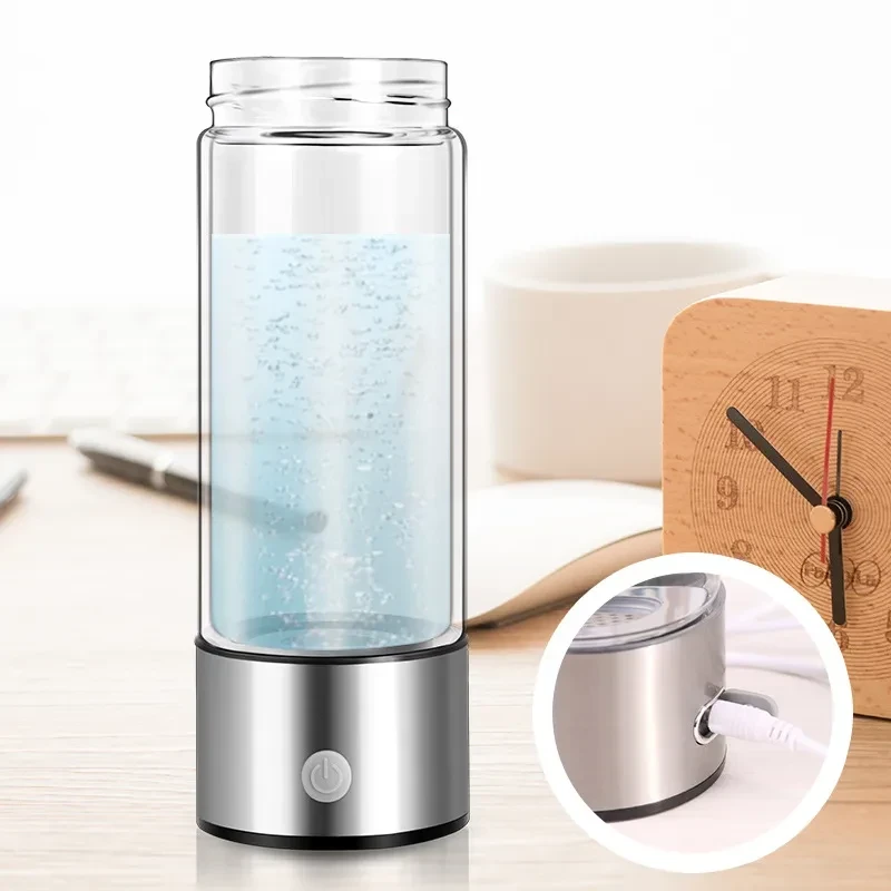 Hydrogen Water Bottles Electric Hydrogen Rich Water Generator Bottle New Technology Rechargeable Portable Antioxidant