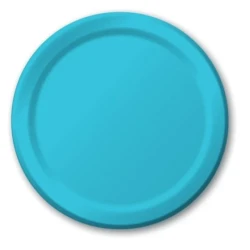 Bermuda Blue Dinner Plates Paper 23cm - Pack of 24