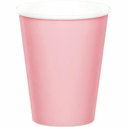 Classic Pink Cups Paper 266ml - Pack of 24