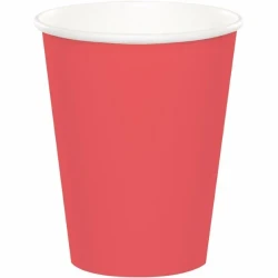 Coral Cups Paper Hot /Cold - Pack of 24