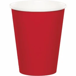 Classic Red Cups Paper 266ml - Pack of 24
