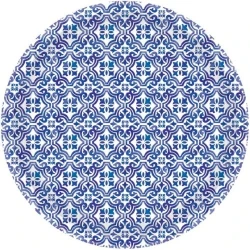 Mediterranean 23cm Paper Plate    - Pack of 8