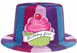 Top Hat - Sweet Party (Sparkle Glitter) Plastic