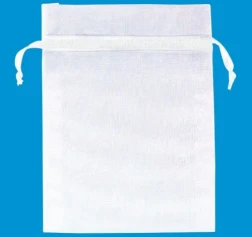 Organza Bags 24 Pack  -  White