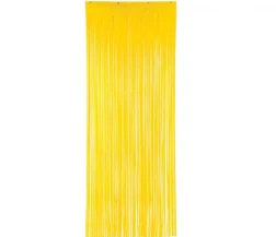 Metallic Curtain Yellow