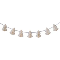 Nordic Noel Honeycomb Tree Garland