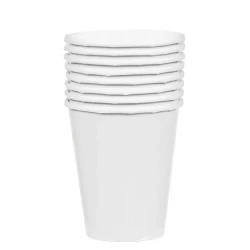 354ml Paper Cups 20 Pack- Frosty White  - Pack of 20