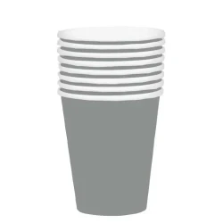354ml Paper Cups 20 Pack- Silver  - Pack of 20