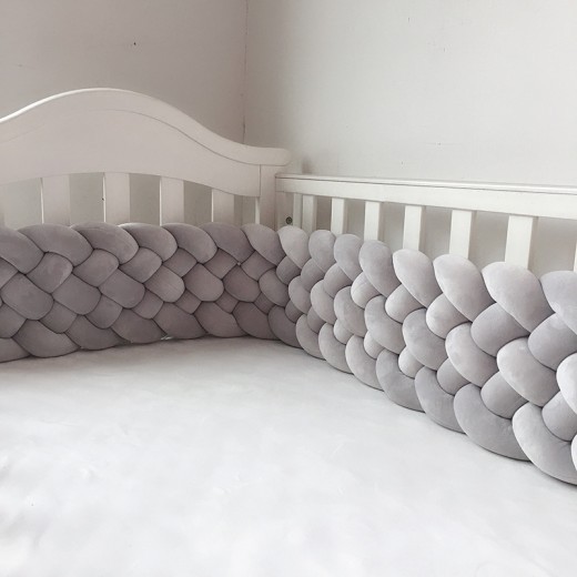 Six-strand Bed Fence Twist Braid New Hand-woven Long Knotted Pillow
