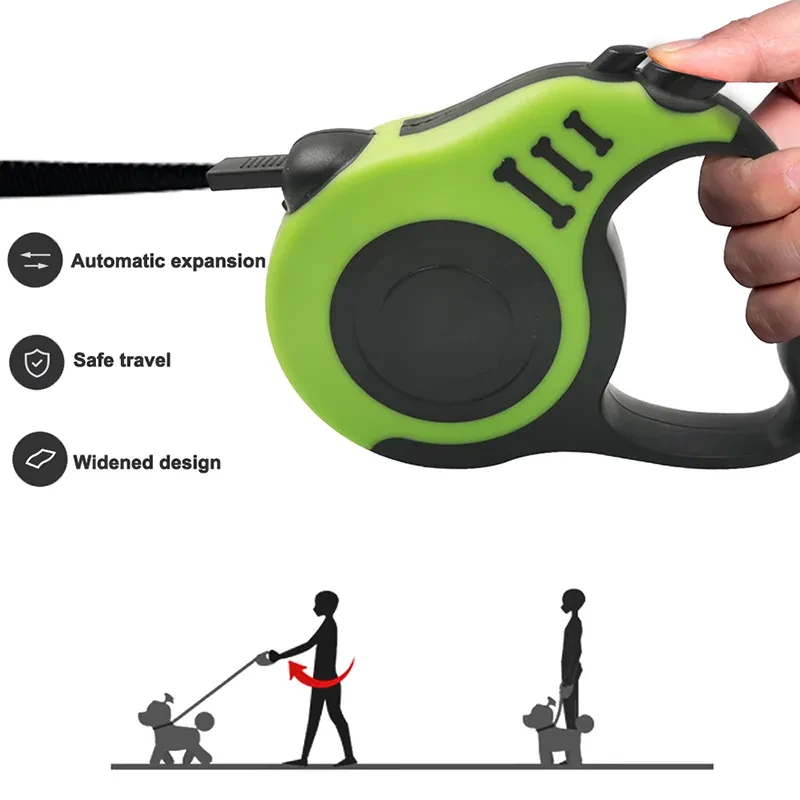 Pet Automatic Telescopic Traction Rope