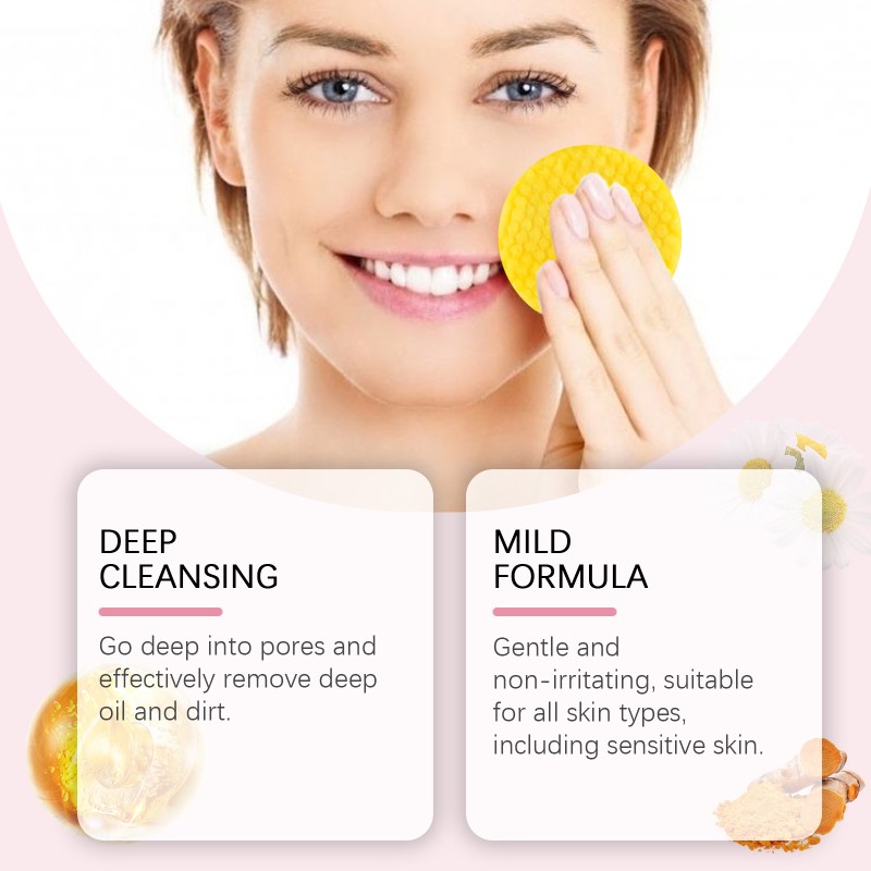 40 Pcs Natural Kojic Acid & Turmeric Cleansing Pads
