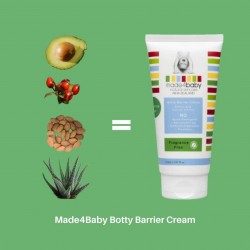Made4Baby | Nappy Rash Cream | Fragrance Free | NZ Made