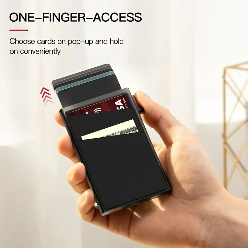 Automatic Pop-Up Credit Card Holde