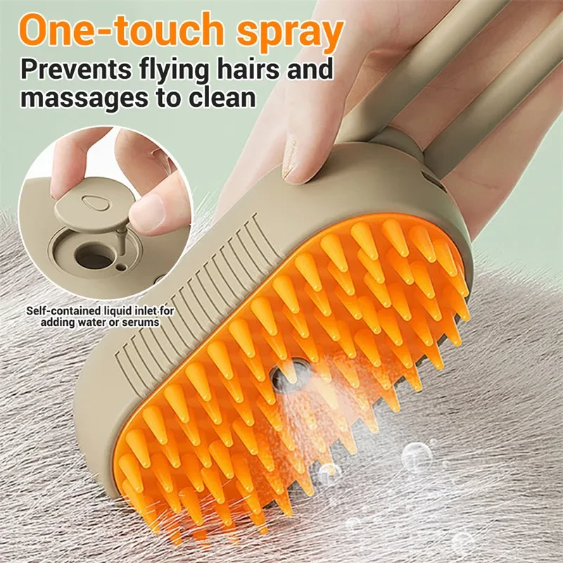 Cat Steam Brush Steamy