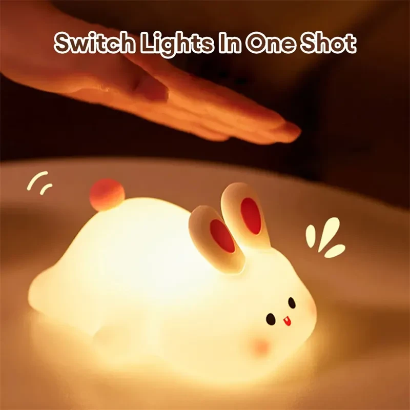 Cute LED Night Light Touch Sensor