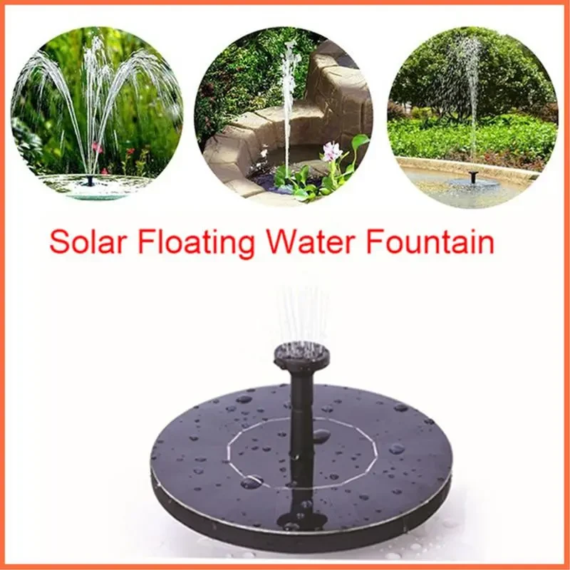 Floating Solar Powered Fountain Pump