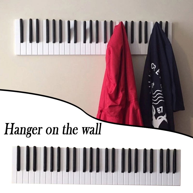 Piano Wooden Coat Racks – Stylish Pine Wood Coat Hanger