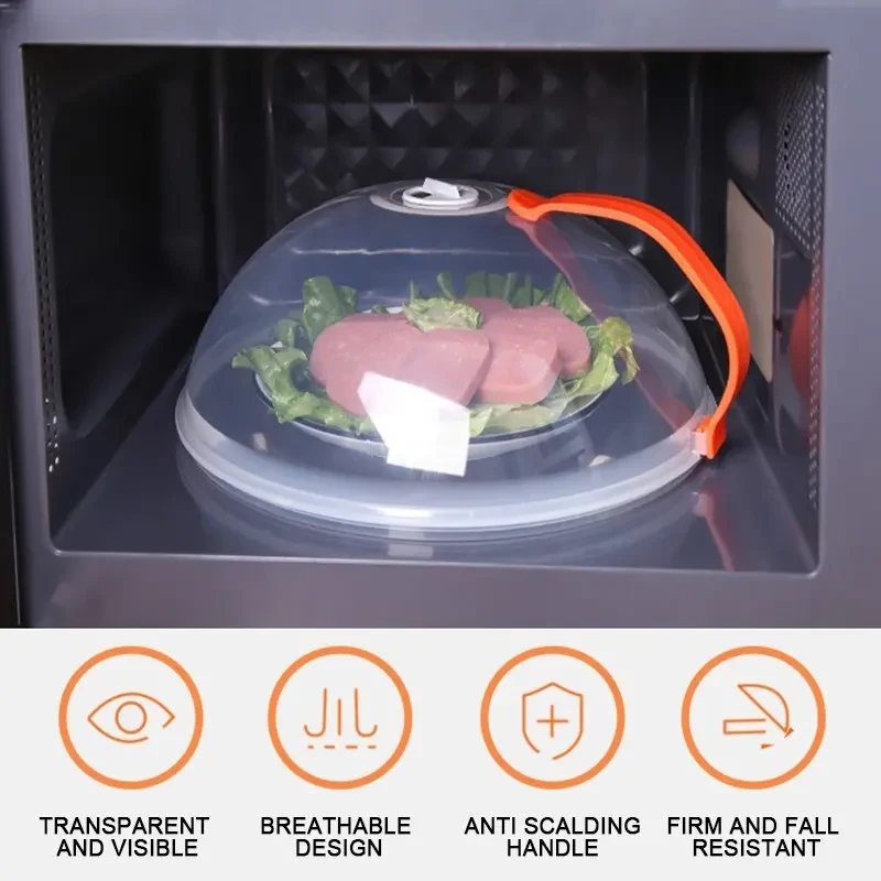 Crystal Clear Microwave Food Cover