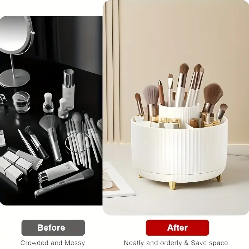 360° Rotating Makeup Organizer -