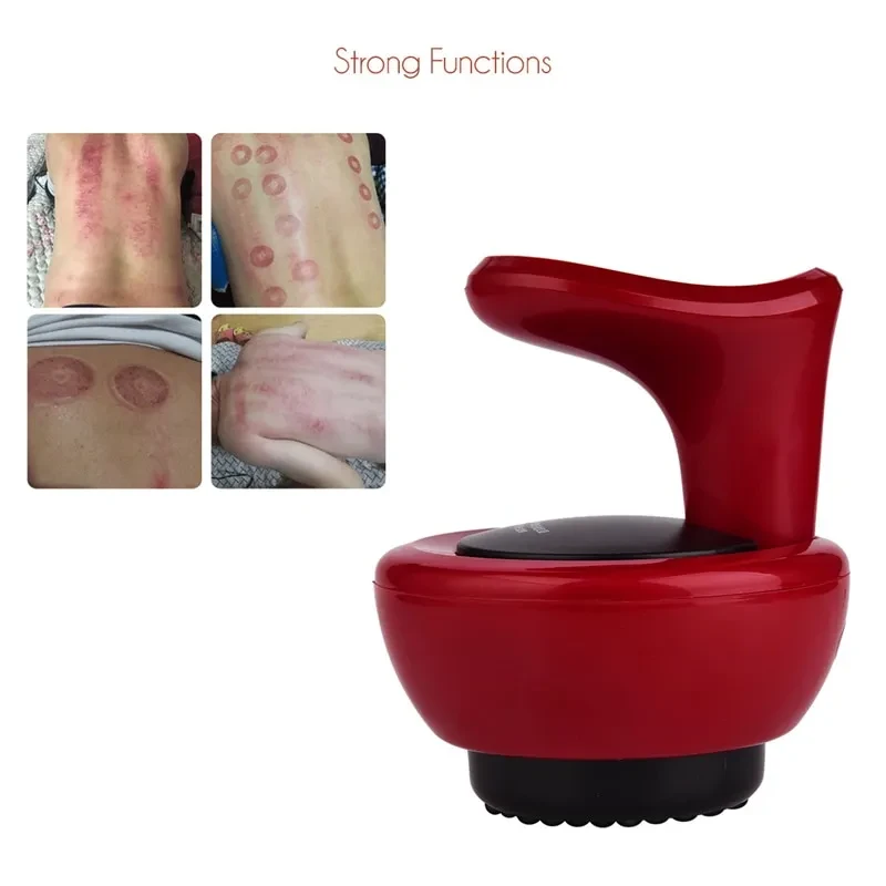 Electric Vacuum Cupping Massager For Body Anti-Cellulite Suction Cup Gua Sha Massage Body Cups Guasha Fat Burning Slimming Jars