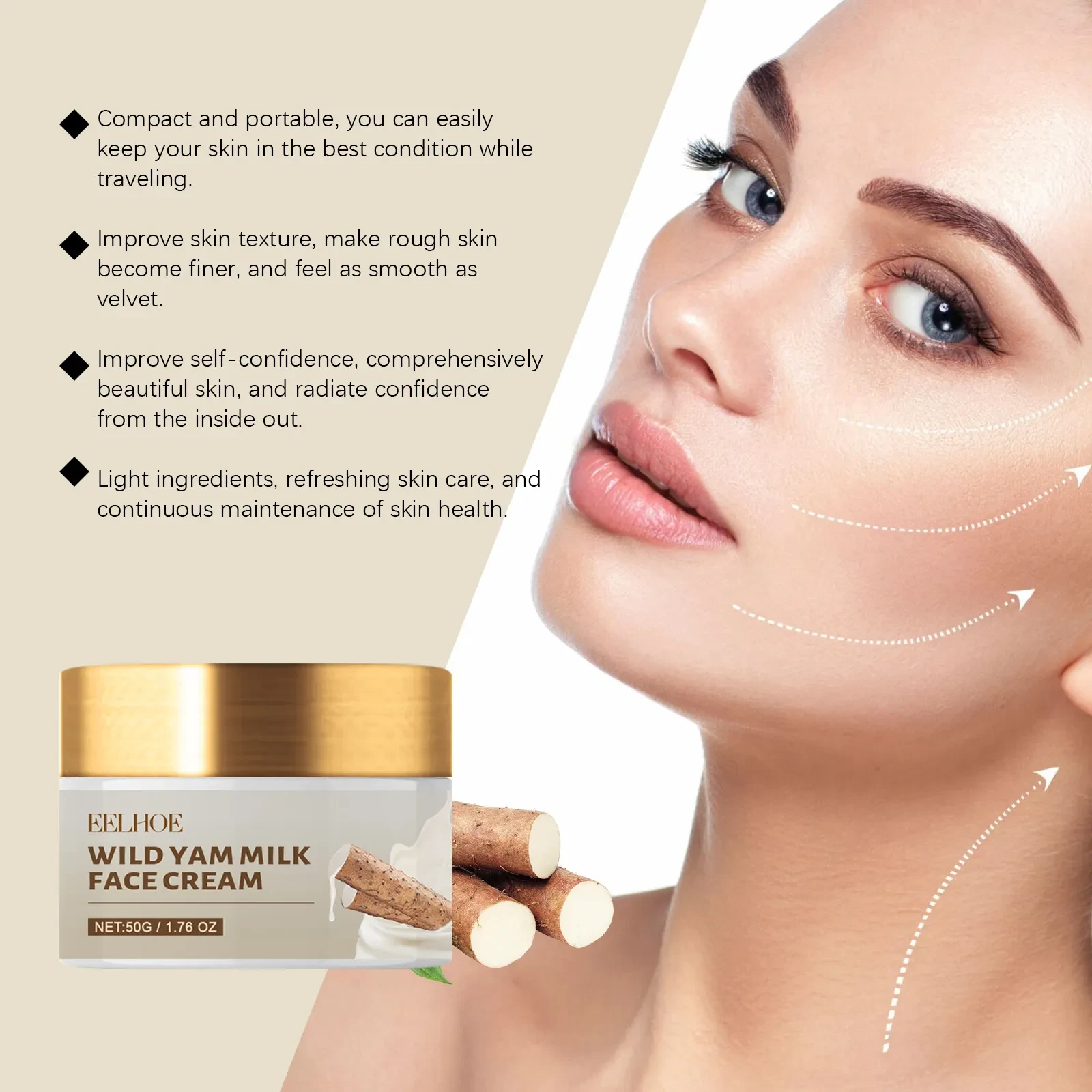 Dioscorea Japonica Hydrating and Repairing Moisturizer